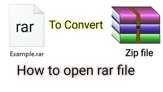 How to open RAR File | new method 2018(bangla)