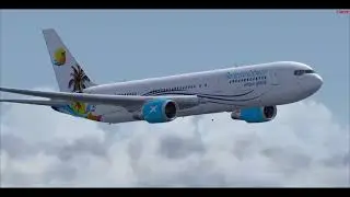 FS2004 / LEVEL-D 767-300 / CRN319 / AeroCaribbean Virtual / IVAO