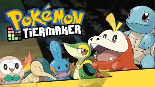 Ich bewerte ALLE STARTER-Pokémon! (Generation 1-9 Tier List)