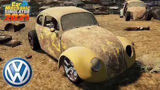 Volkswagen Beetle Type 1 - RESTORATION - Car Mechanic Simulator 2021