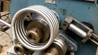 Extremely Automatic Modern Giant Spring Coiling Producing Process | Most Ingenious Tool & Machine