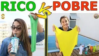 RICO VS POBRE FAZENDO AMOEBA / SLIME #4