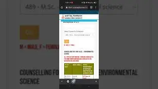 M.Sc Environmental science Cutoff 2021 
