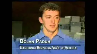 Computer Recycling Alberta: John McMahon for Shaw TV Reports