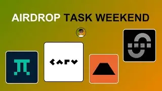👉 CARV / UNION / MIRA / CALDERA / FERMAH [AIRDROP TASK WEEKEND]
