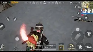 Lit🔥 a fire tail in PUBG MOBILE