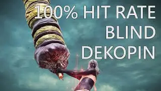 ELDEN RING - 100％ HIT RATE BLIND DEKOPIN (NG+26 invisible Black Knife Assassin No Damage)