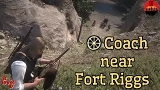 Stagecoach Robberies: Coach near Fort Riggs. 