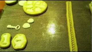 How to use Silicone Molds in Making a Trinket Box cake Part 1 ( for charm bracelets and necklaces)