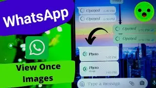 How to send one time view pictures on whatsapp #whatsapp