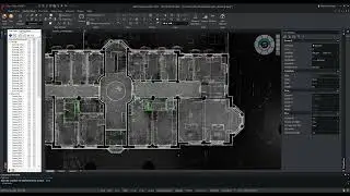 Specialized Undet tools for Floor Plans creation based on point clouds