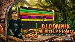 Dj Domnik 🎧  25 Top Nagpuri Beat Dawnload || New Theth Nagpuri Flp Project 2026 || Pushkar Ng Tech 