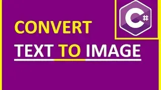 How to Convert Text To Image in ASP.NET C#