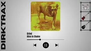 Alice In Chains - Grind (instrumental cover by Dirk)