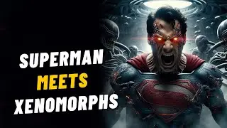 Superman Meets The Xenomorphs: The Last Stand on Krypton