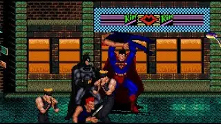 Street of Rage 2 + Justice League