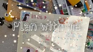 оформляем ежедневник | plan with me