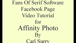 Affinity Photo - Making a Montage Image