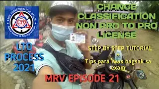 PAANO MAG CHANGE CLASSIFICATION NG LISENSYA SA LTO | NPDL TO PDL| STEP BY STEP TUTORIAL