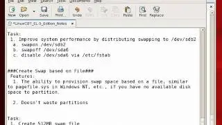 026   Swap Space