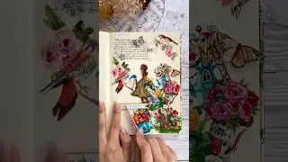 Fairytale vibes ASMR creative journaling 🧚🏻‍♂️