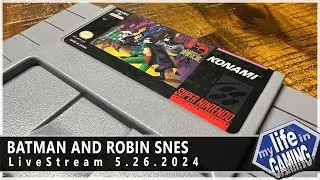 The Adventures of Batman & Robin (SNES) :: LIVE STREAM