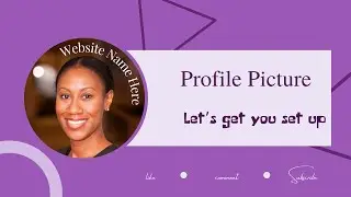 How to Set a Profile Picture on YouTube / Get recognize across platforms with the same profile pic..