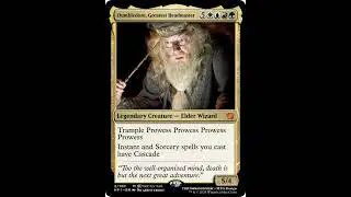 I made Harry Potter Universes Beyond Cards! Harry, Ron, Hermione, and Dumbledore! #mtg
