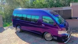 Purple quantum leaving it's home #stance #quantum #taxistance #cabs