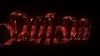 Glossy Text / Adobe After effect/ Element 3D plugins