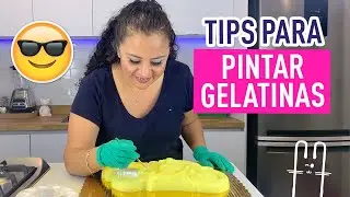 7 TIPS PARA PINTAR GELATINAS 😃💖 | ¿Cómo pintar gelatinas? | El Baúl de Jave