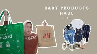 BABY HAUL PRODUCT PART II | Discount 50% 😱 | H&M dan Mothercare