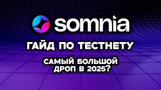 SOMNIA САМЫЙ ЖИРНЫЙ ДРОП?SOMNIA ГАЙД НА ТЕСТНЕТ! НЕ ПРОПУСТИ ЛУЧШИЙ ДРОП 2025!