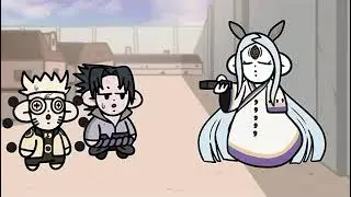 Baby Naruto vs Baby Sasuke – Diaper Showdown Begins! 🥊🍼