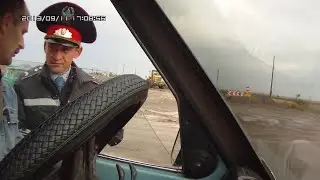 THE MOST IDIOT REASON FOR BEING STOPPED BY THE TRAFFIC POLICE