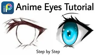 How to Draw Animes for beginners | Anime Eyes tutorial for Beginners | Ibispaint anime tutorial