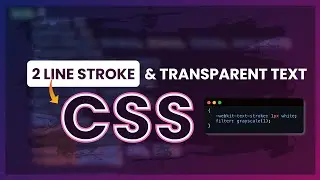 How I styled Text with a Double-Line Stroke Effect using CSS
