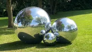 Big Shiny Inflatable Balls - Balloon Decoration