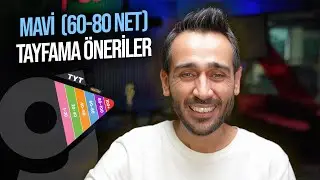 11.Sınıf Mavi Tayfama ''TYT 60-80 Net '' Öneriler 🤙