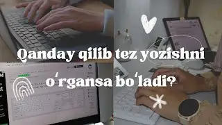 Klaviaturada tez yozish | 