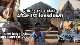 Konark, Eco retreat, Maa Ramachandi & Puri  Jagarnath temple after 1st lockdown || exploring odisha