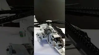 Building a huge Super Stallion helicopter brick sets #bricks #lego #lesdiybricks