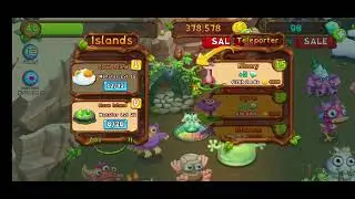 Teleporting Thrumble to Cloud Island