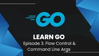 GoLang Flow Control & Command Line Args | Learn GoLang In 2022