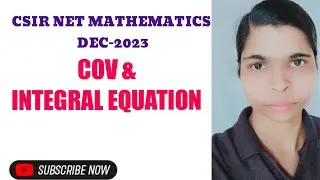 CSIR NET Dec-2023 $£#@ COV & IE Solution By :Bittu Ma'am