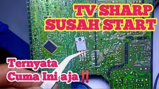 Solution‼️ Sharp Tv Can't Start // Sharp Slim