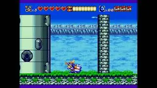 прохождение Sparkster Rocket Knight Adventures 2 (SMD)