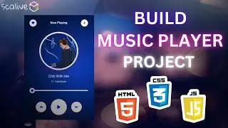 Music Player Project using HTML CSS And JavaScript || 