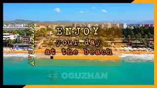 Avsallar Seaside - Пляж в Авсалларе 2020 #Alanya #Turkey