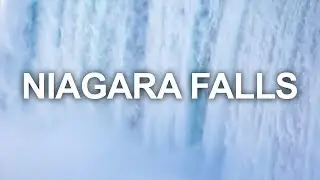 Large Waterfall 10 Hours | Niagara Falls | Relaxing Nature Sounds
